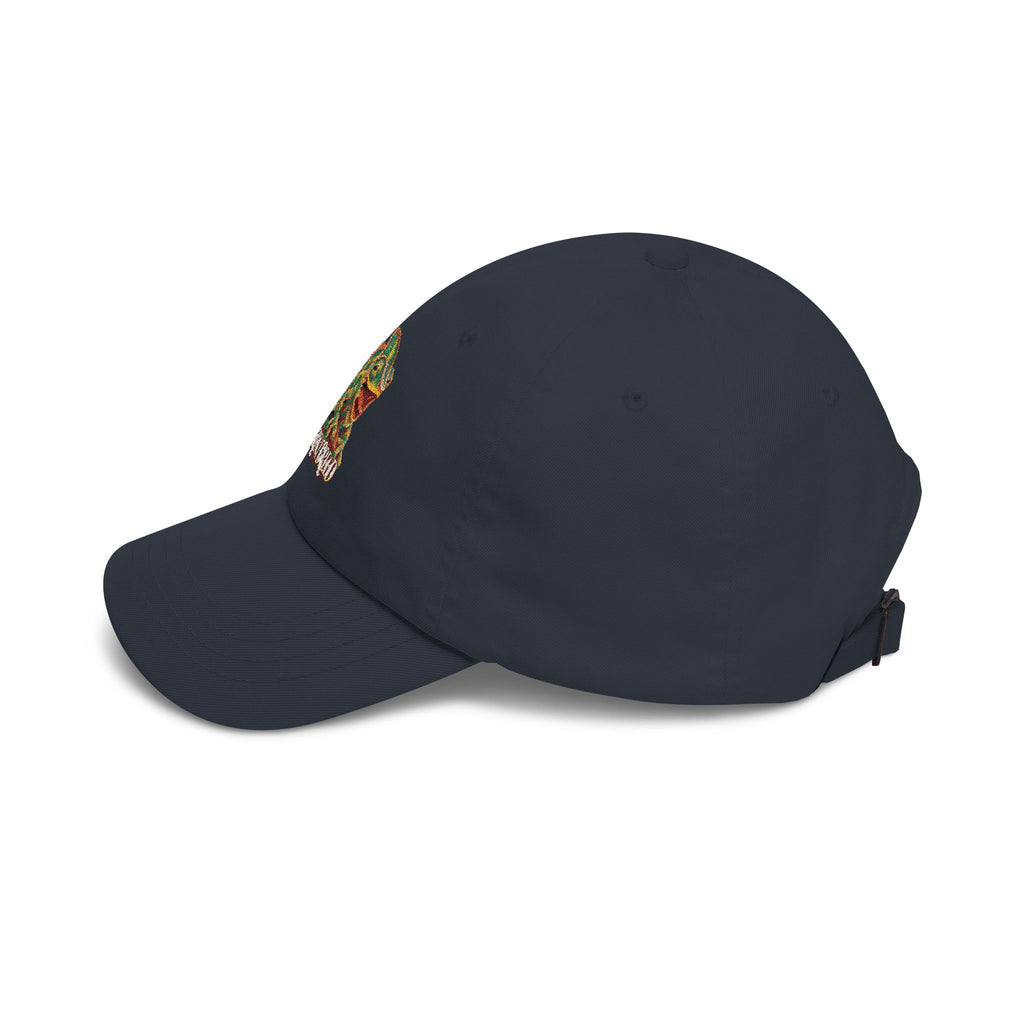 Chameleon Dad Cap — 'Different Breed' Colorful Reptile Embroidered Hat