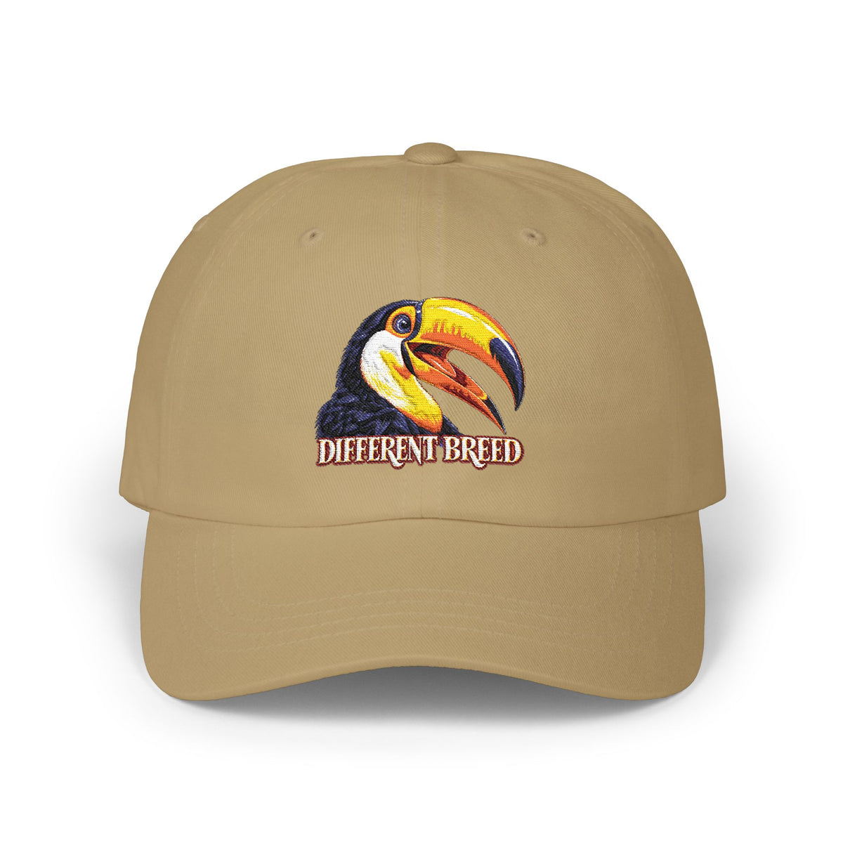 Dad Cap – Toucan "Different Breed" Embroidered Baseball Hat