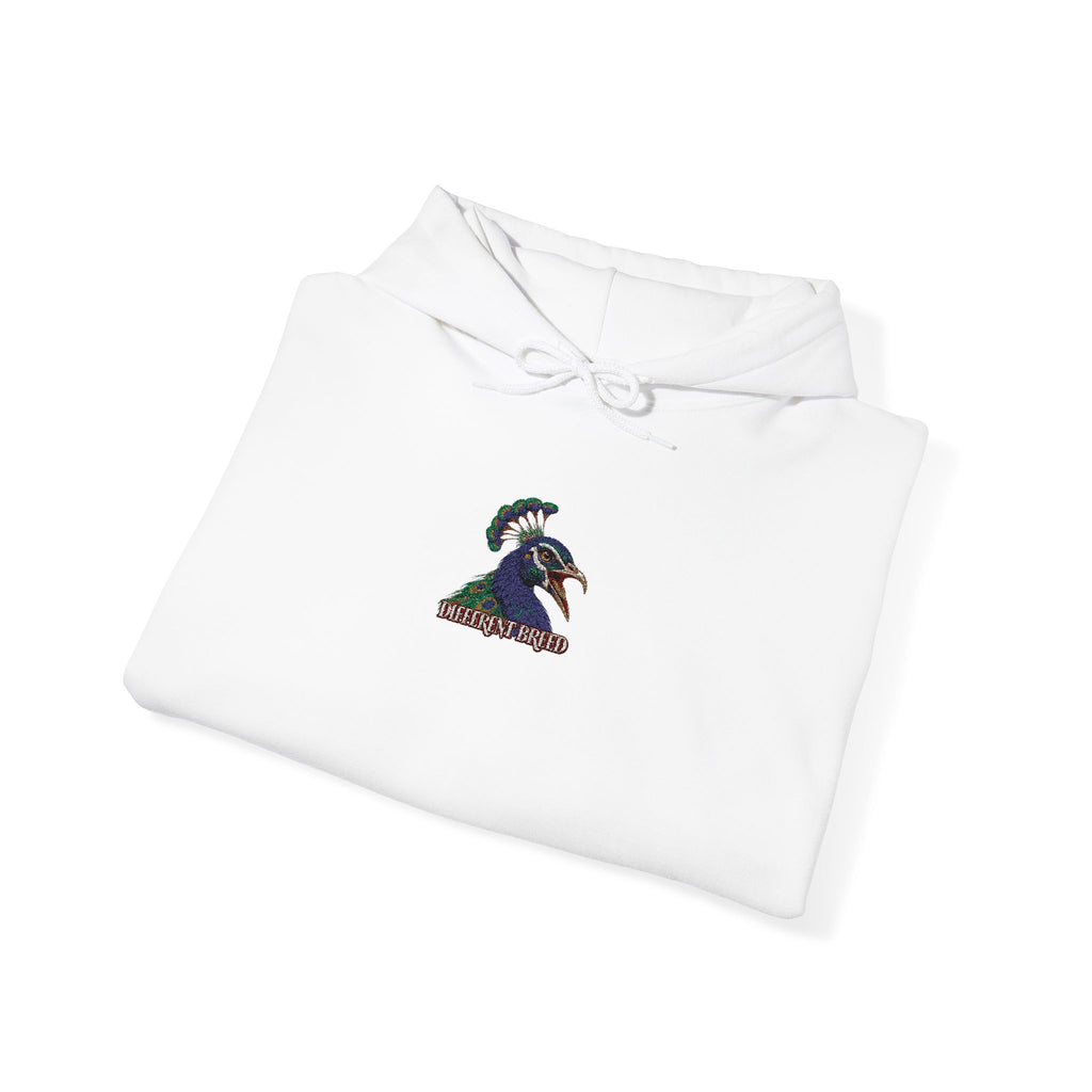Floral Swan Hoodie — Small Botanical Swan Graphic Sweatshirt