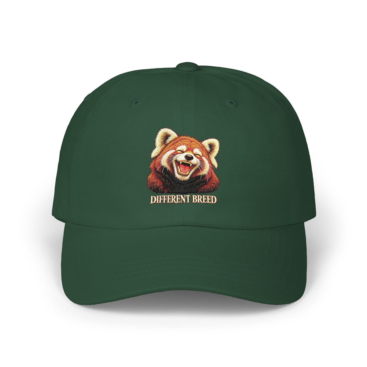 Dad Cap — Cute Red Panda Embroidered 'Different Breed' Hat
