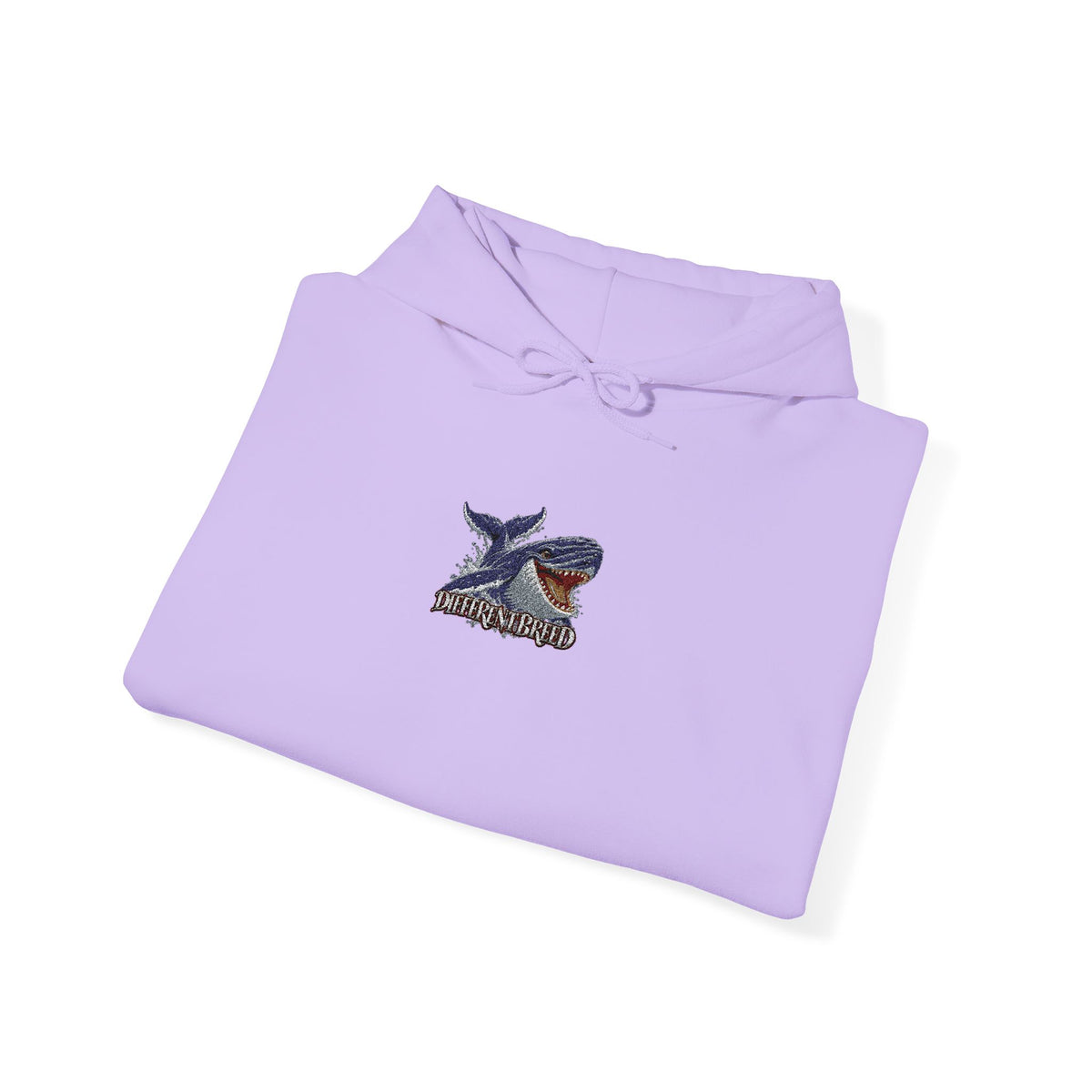 Dragon Crest Hoodie — Small Embroidered Fantasy Dragon Chest Design
