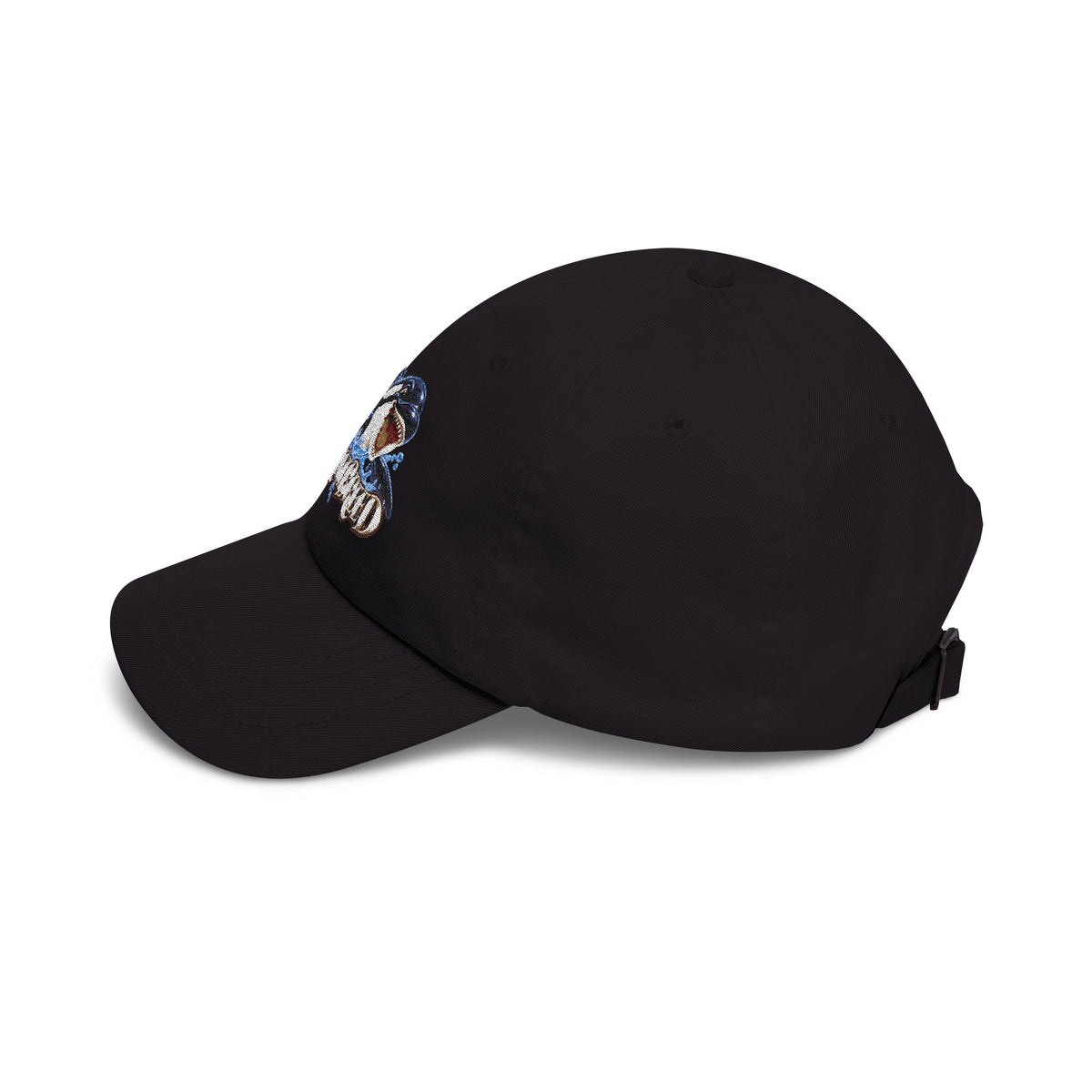 Shark 'Different Breed' Dad Cap — White Embroidered Baseball Hat