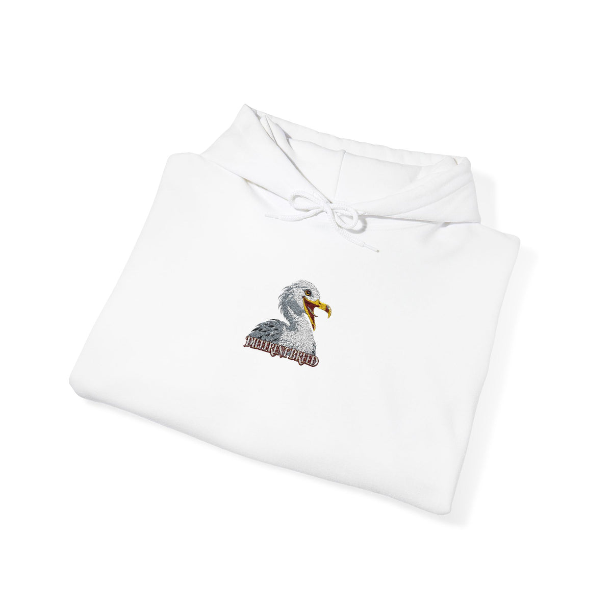 Duck Floral Patch Hoodie — Cute Vintage Botanical Duck Graphic Sweatshirt