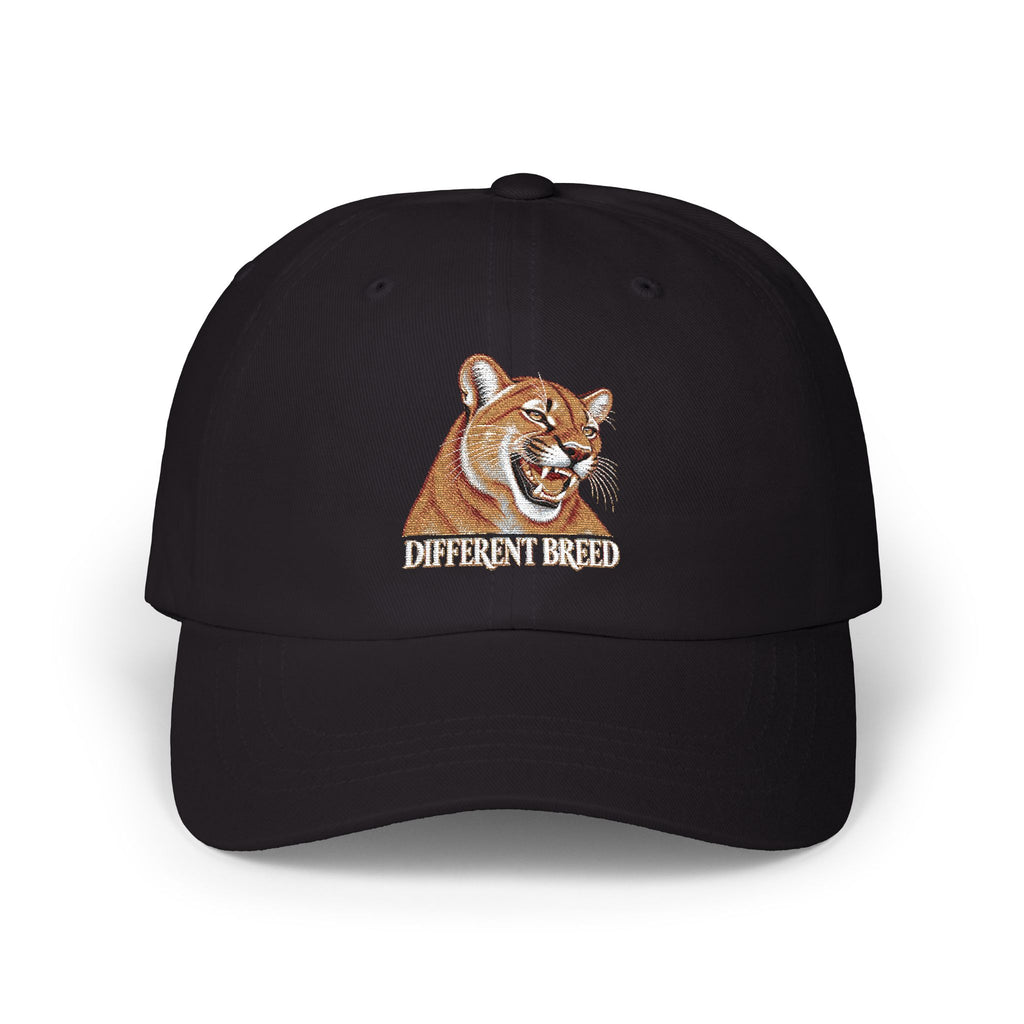 Dad Cap – Embroidered Cougar Mascot Hat