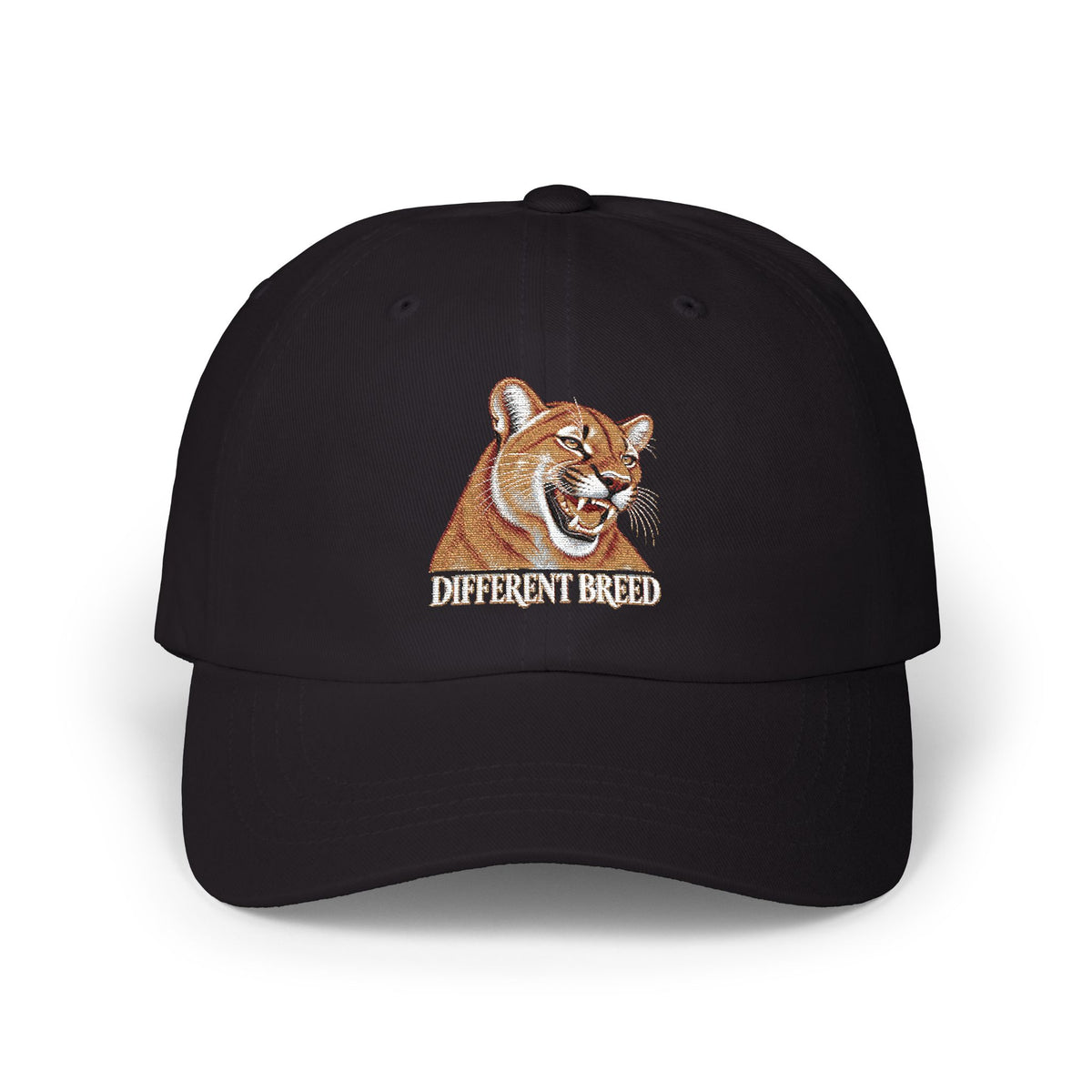 Dad Cap – Embroidered Cougar Mascot Hat