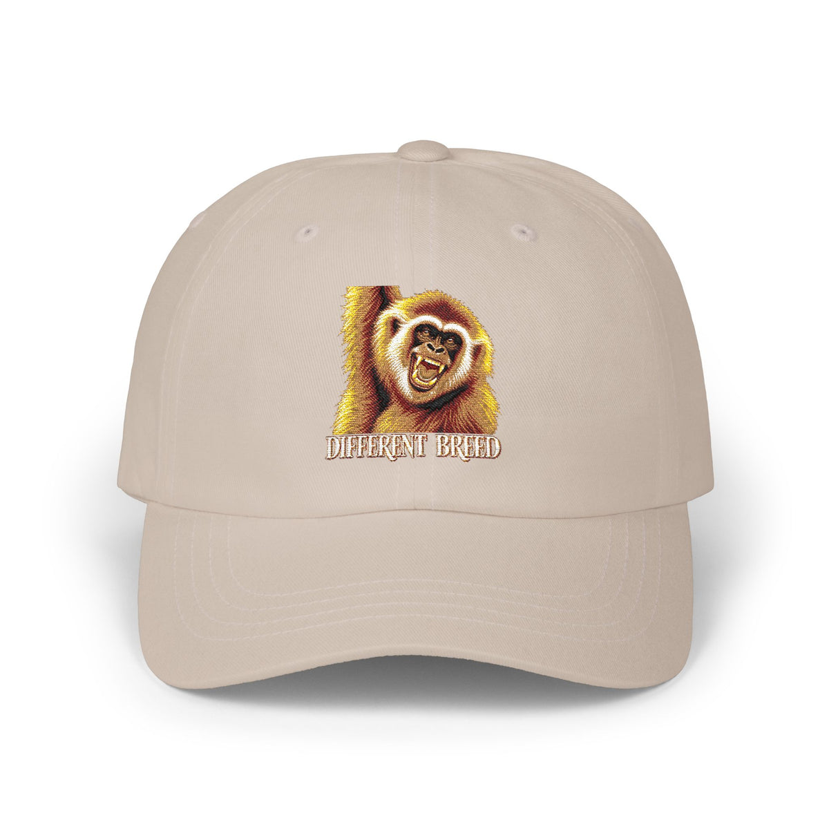 Dad Cap with 'Squirrel Beard' Embroidered Heart — Cute Wildlife Baseball Hat