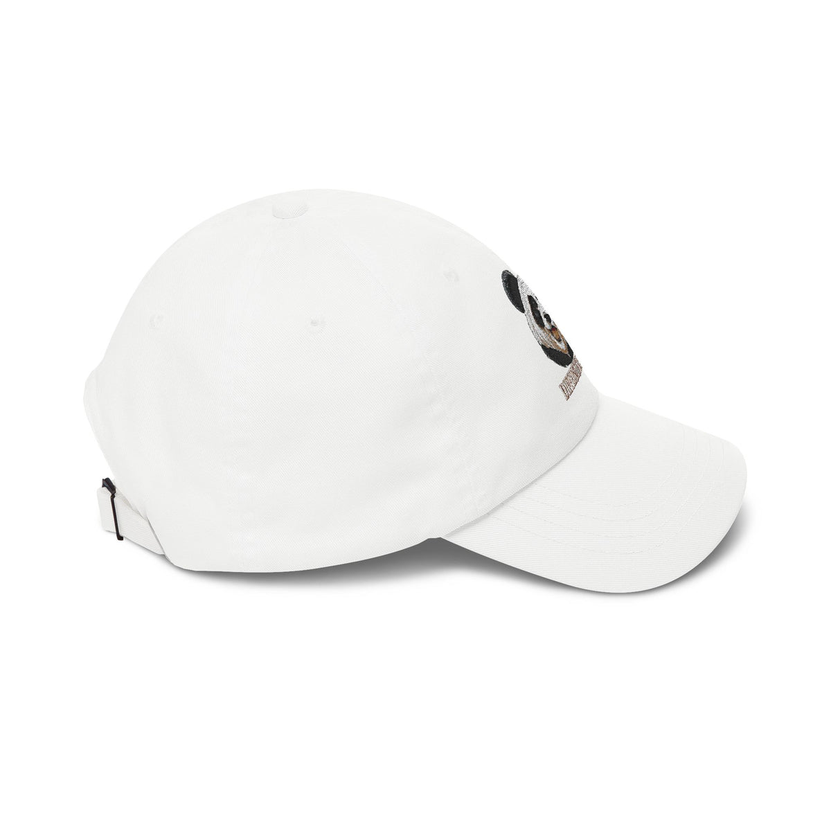 Panda Smile Classic Dad Cap — Embroidered Cute Panda Hat