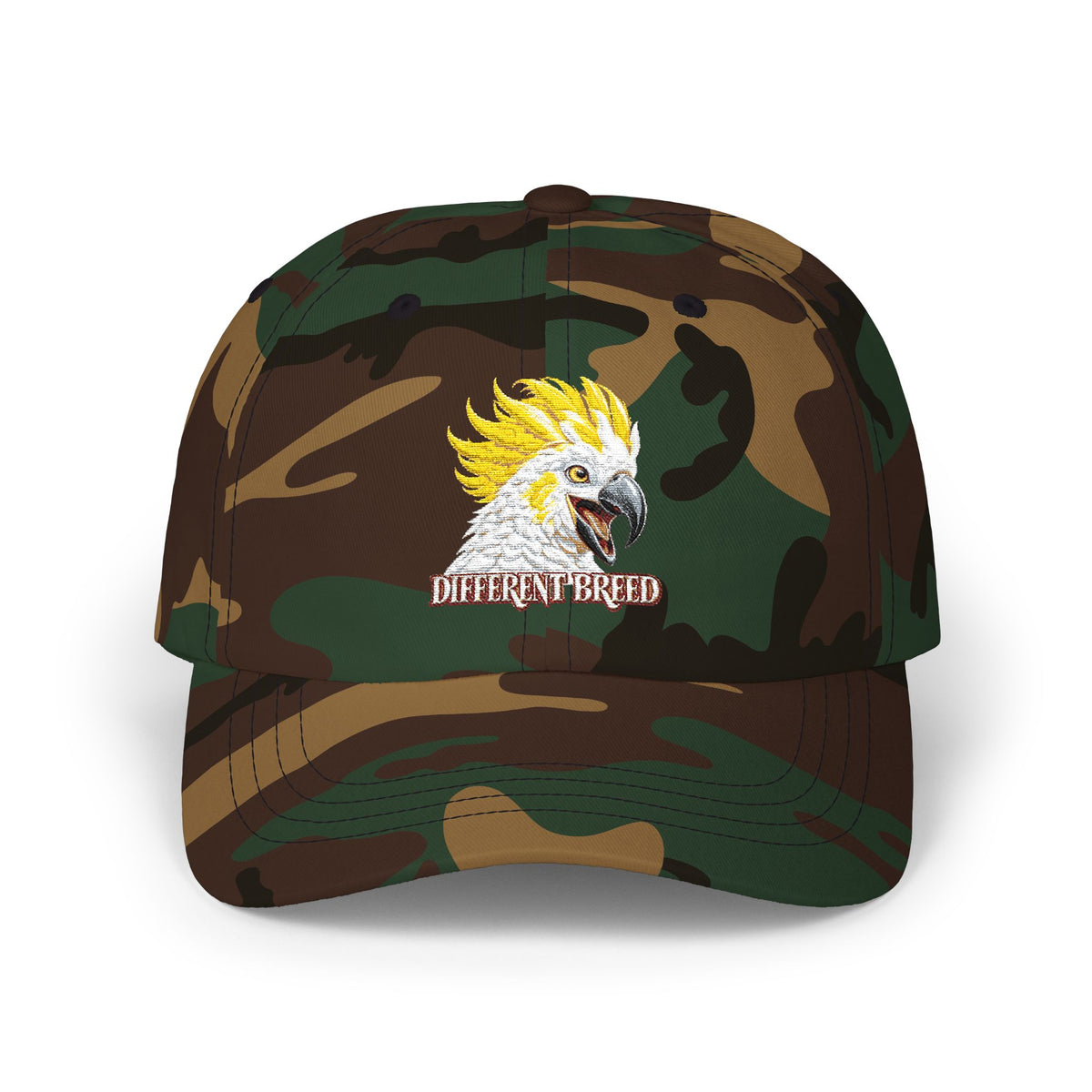 Cockatoo Dad Cap – Embroidered 'Pretty Wicked' Bird Hat