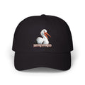 Dad Cap — Embroidered Pelican "Here for the Bird" Hat