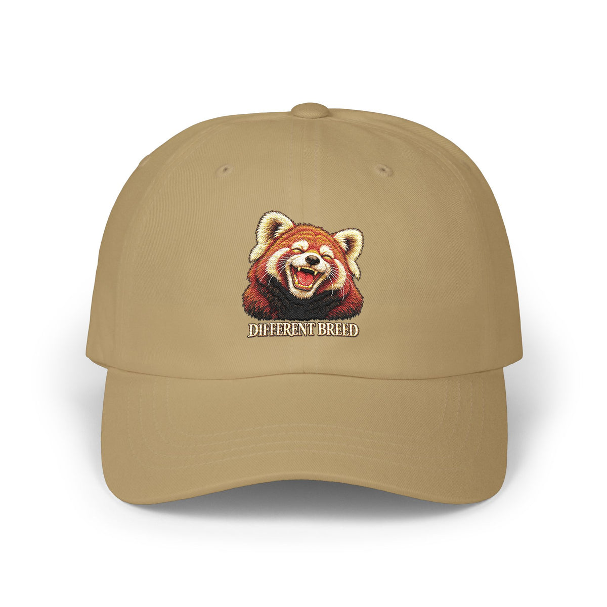 Dad Cap — Cute Red Panda Embroidered 'Different Breed' Hat