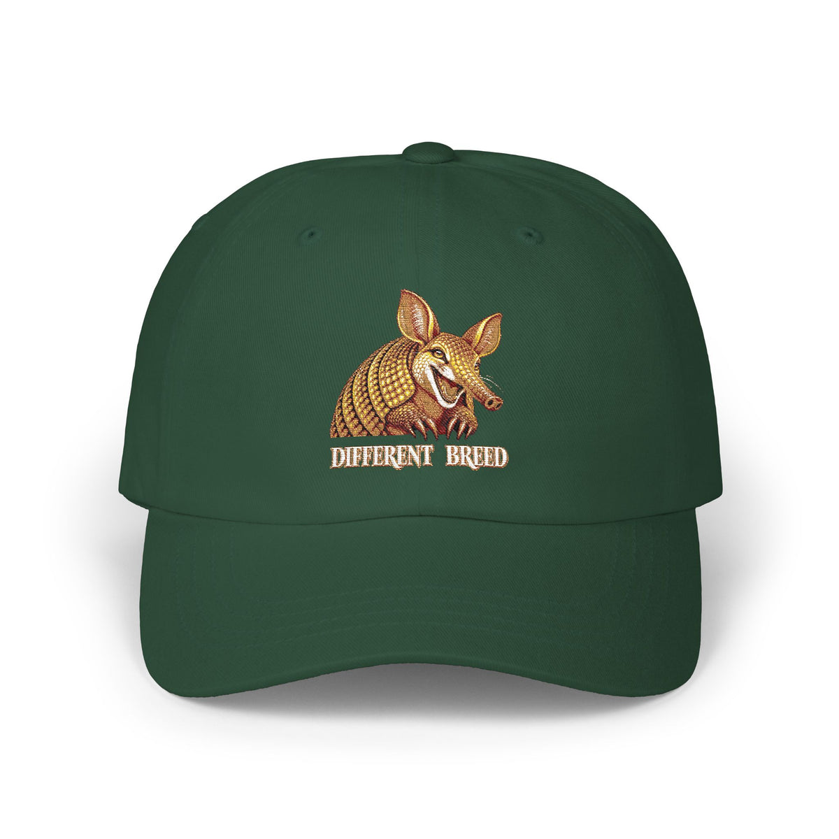 Armadillo Embroidered Dad Cap – Vintage Wildlife Hat