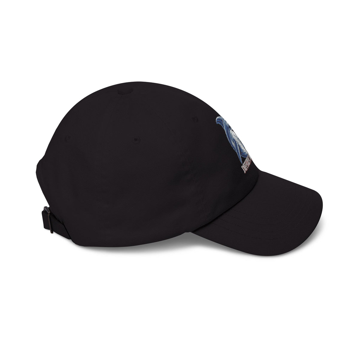 Dad Cap with Smiling Dolphin Embroidery – "Different Breed" Casual Baseball Hat