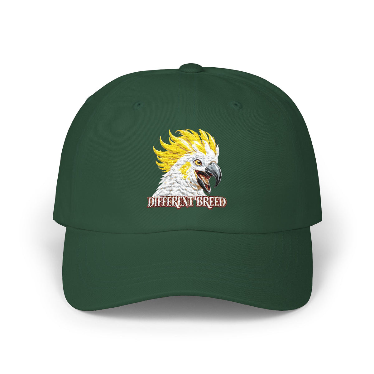 Cockatoo Dad Cap – Embroidered 'Pretty Wicked' Bird Hat