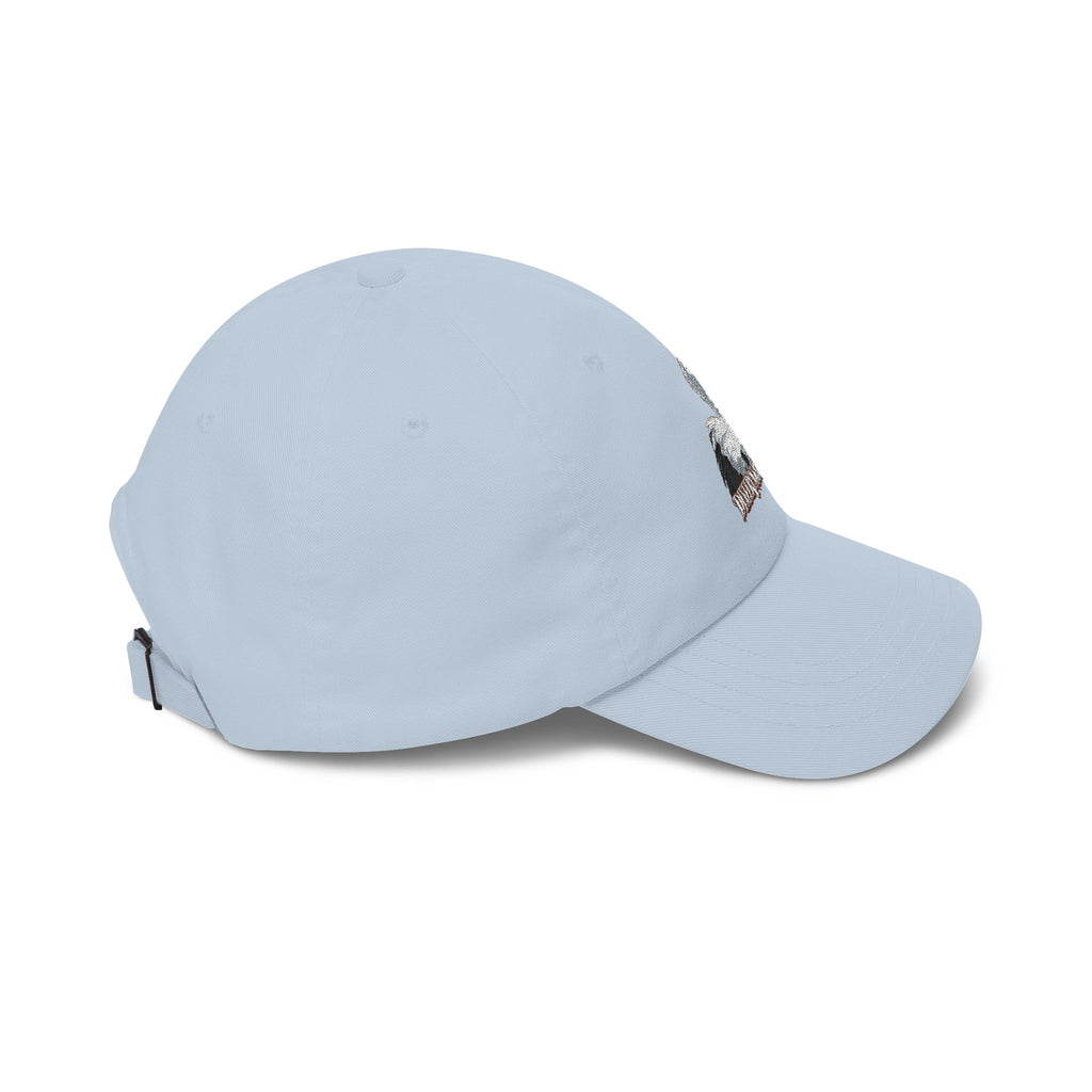Dad Cap — Embroidered Pelican "Here for the Bird" Hat