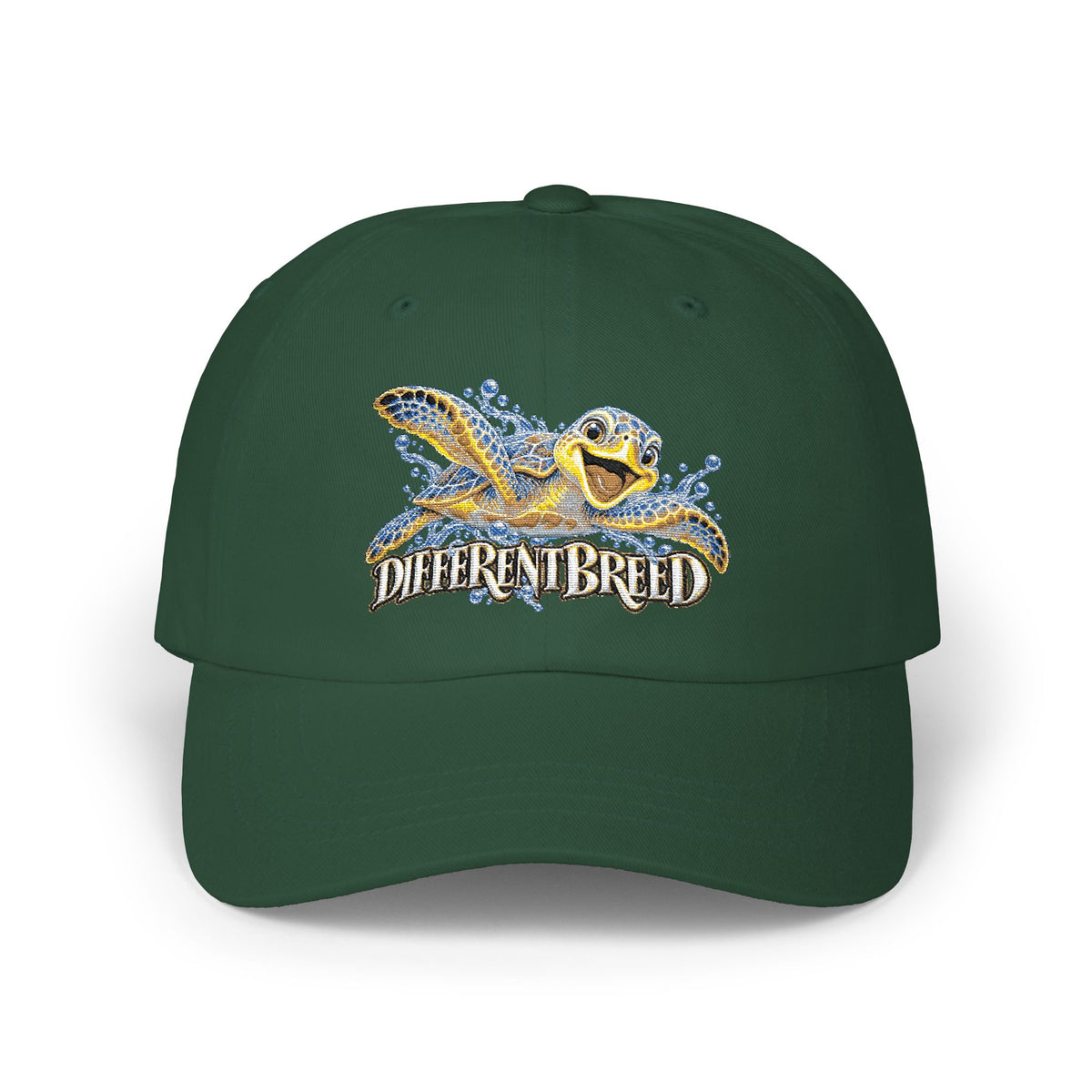 Dad Cap — Different Breed Turtle Graphic Embroidered Hat