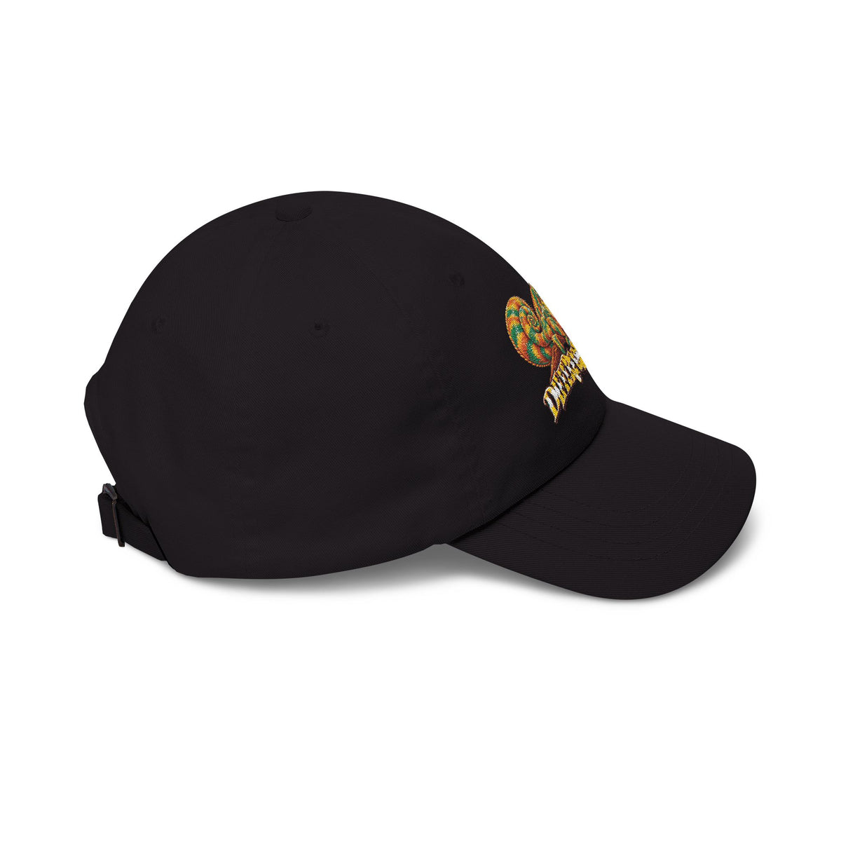 Dad Cap — Colorful Chameleon "Different Breed" Embroidered Hat