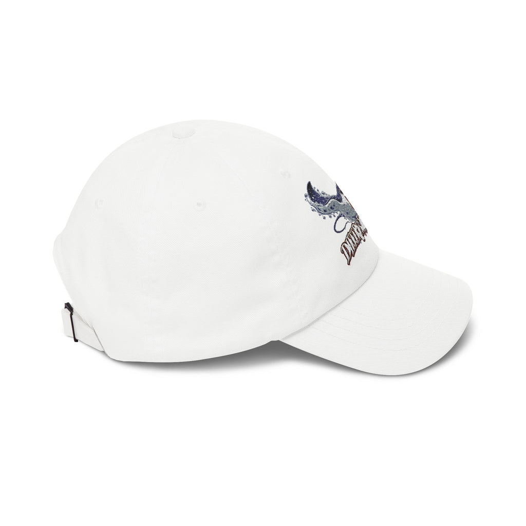 Different Breed Dad Cap - Vintage Shark Graphic Embroidered Baseball Hat