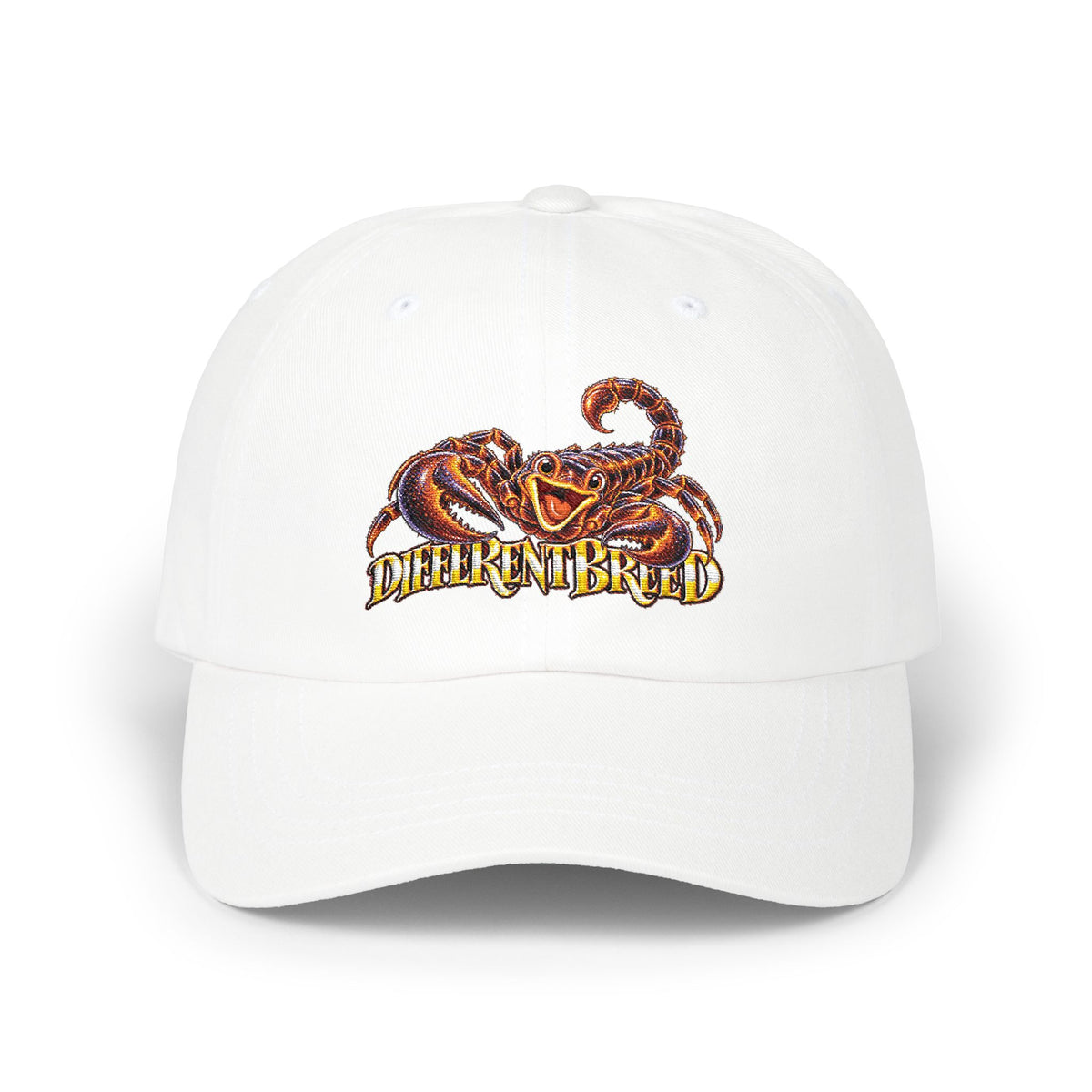 Dad Cap — Vintage Octopus "Differentbreed" Embroidered Logo