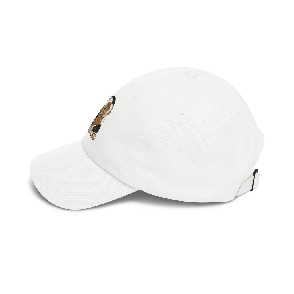 Dad Cap — Gold & Black Embroidered Ram Logo ‘ENTHRALLED’ Baseball Hat