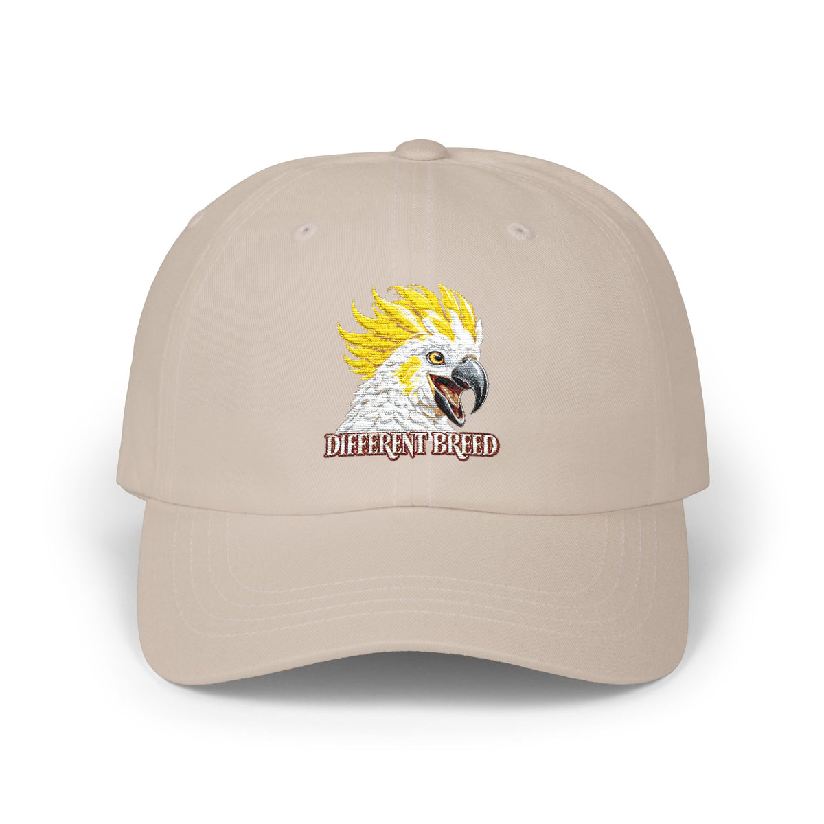 Cockatoo Dad Cap – Embroidered 'Pretty Wicked' Bird Hat