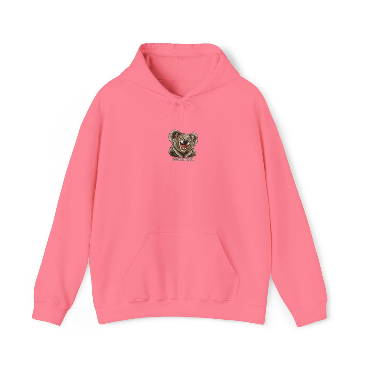 Bear Graphic Hoodie — Cozy Floral Teddy Bear Design