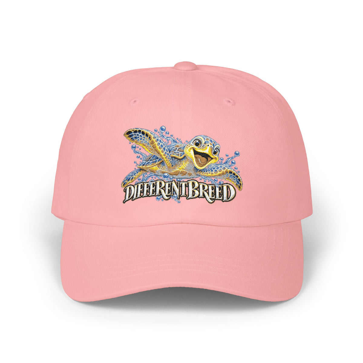 Dad Cap — Different Breed Turtle Graphic Embroidered Hat