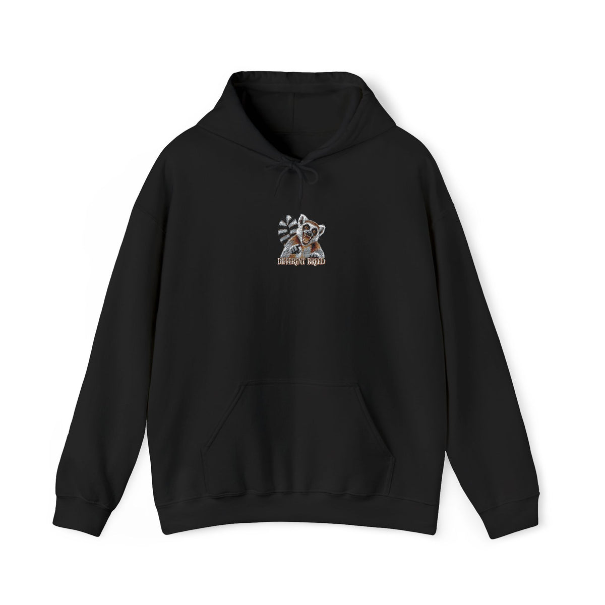Hoodie — Cute Floral Raccoon Graphic Pullover