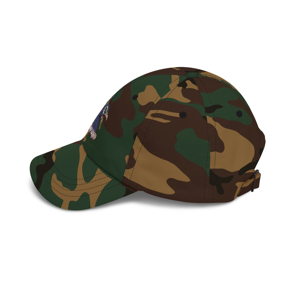 Dad Cap — Vibrant Rooster Embroidered "Different Breed" Hat
