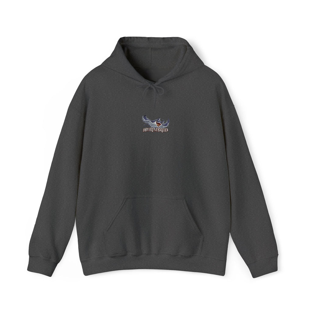 Hoodie — Minimal Whale Graphic Chest Logo Hoodie