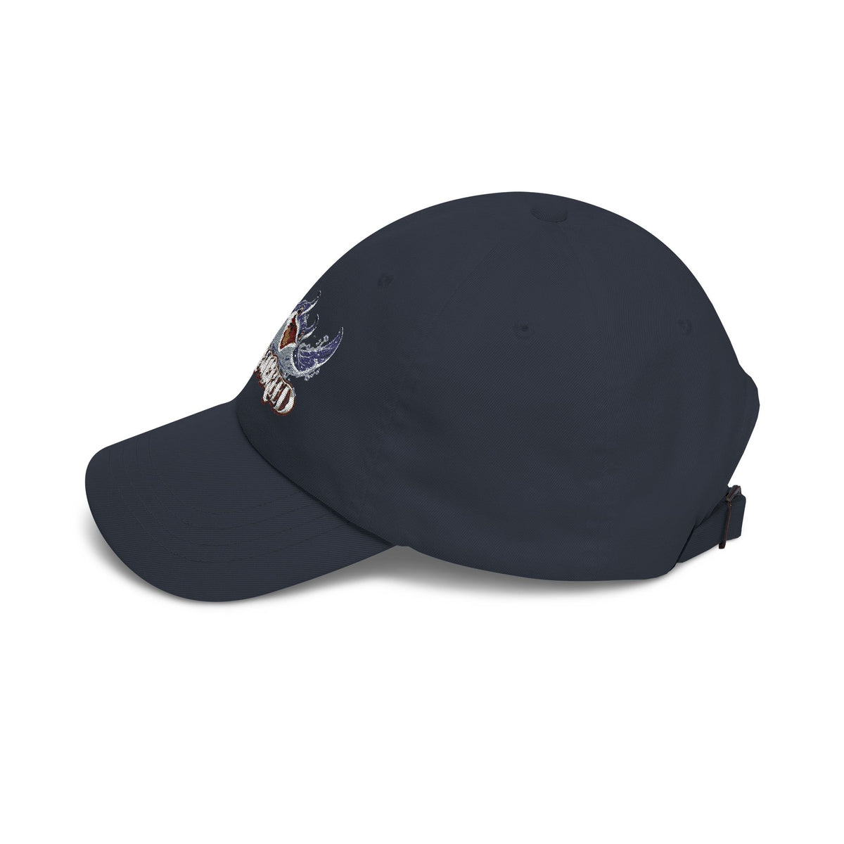 Different Breed Dad Cap - Vintage Shark Graphic Embroidered Baseball Hat