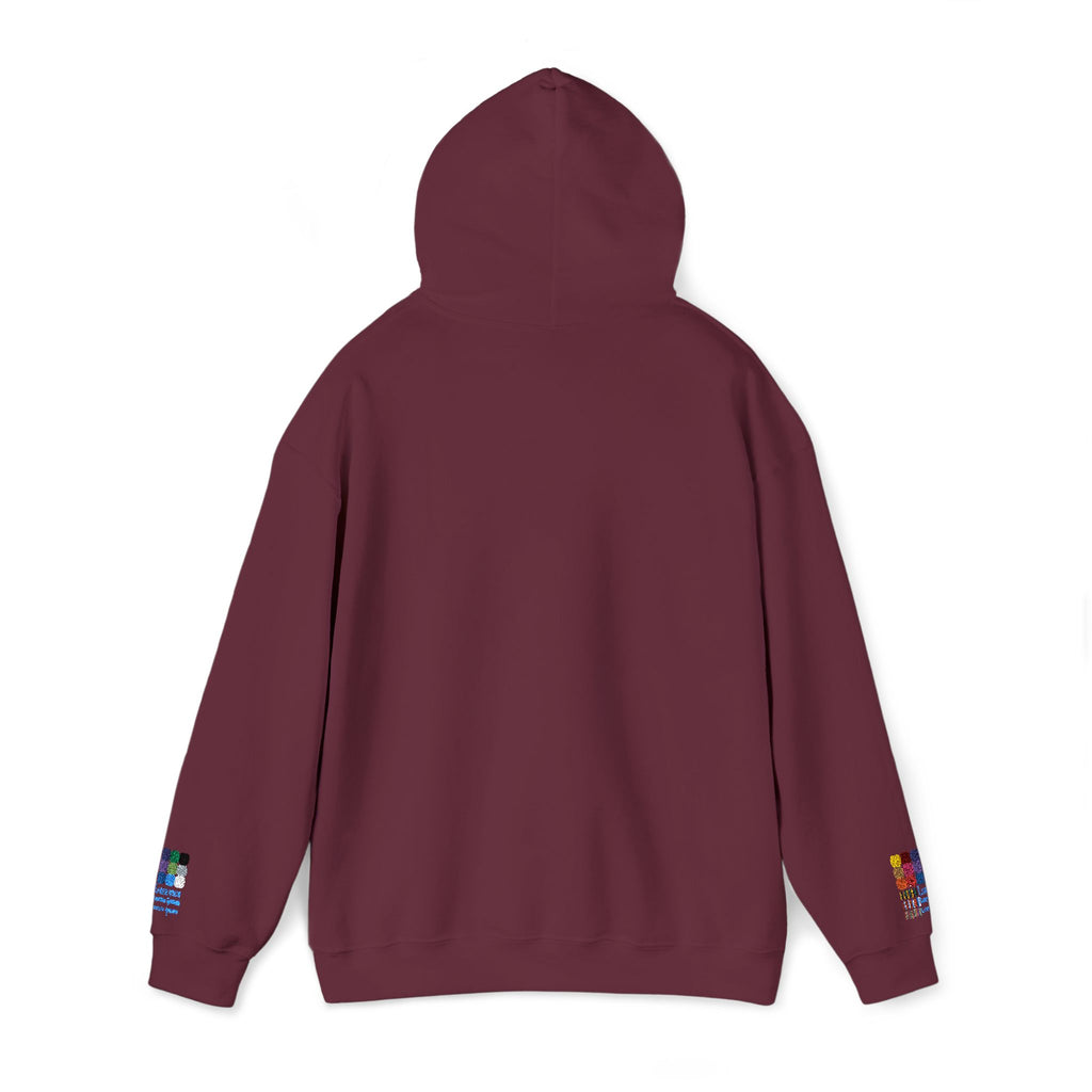 Hoodie • Golden Floral Sun Graphic "Grateful" — Cozy Inspirational Sweatshirt