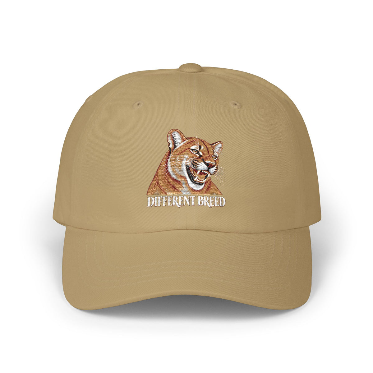 Dad Cap – Embroidered Cougar Mascot Hat