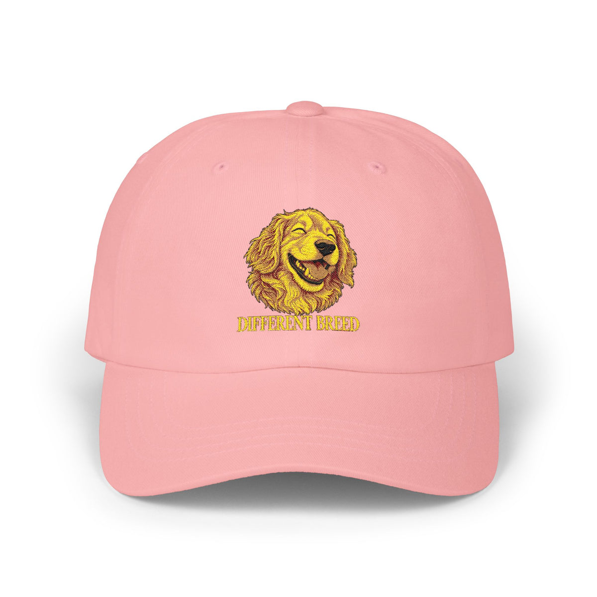 Dad Cap — Golden Retriever Embroidered "Golden Kid" Baseball Hat