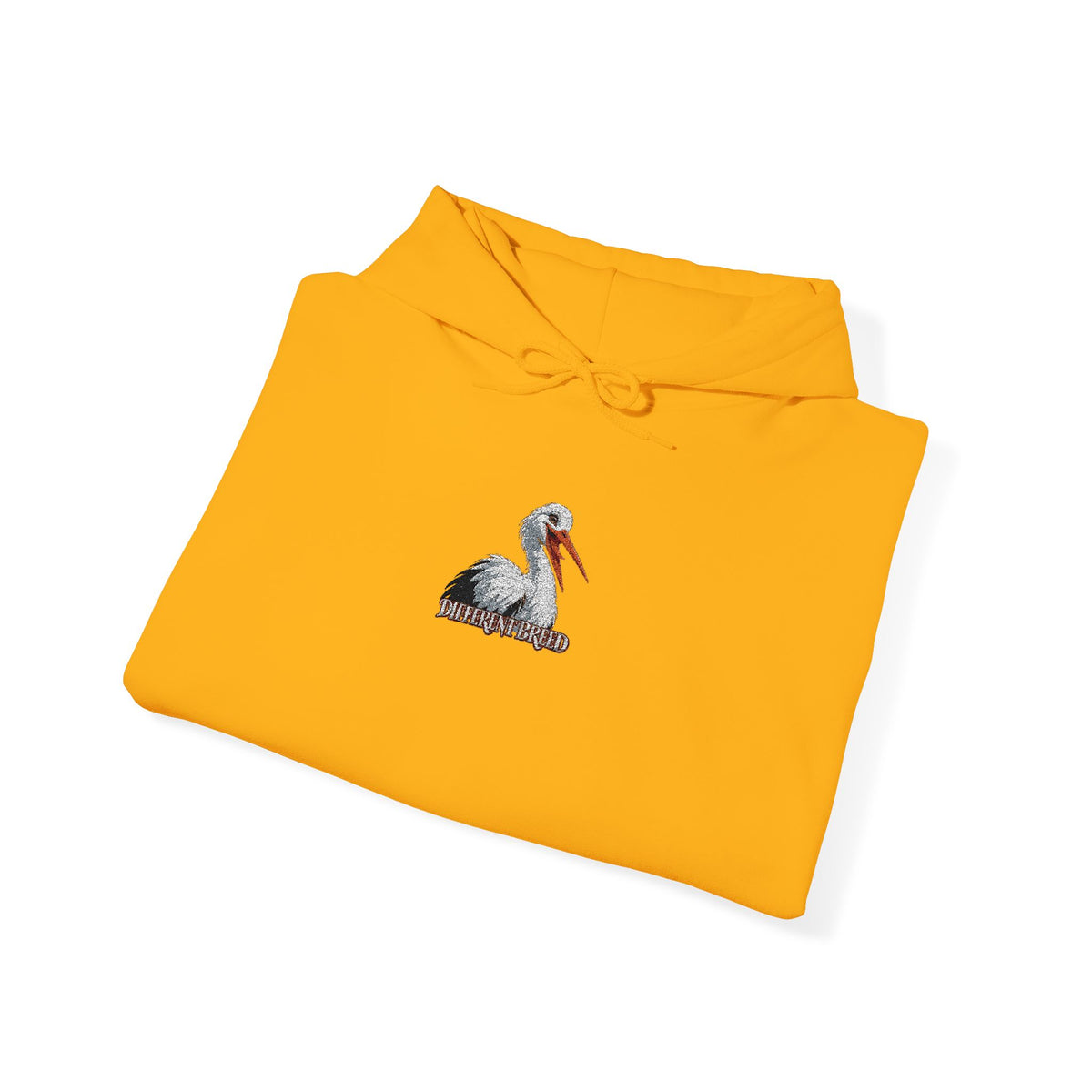 Pelican Illustration Hoodie — Coastal Bird Graphic Hoodie