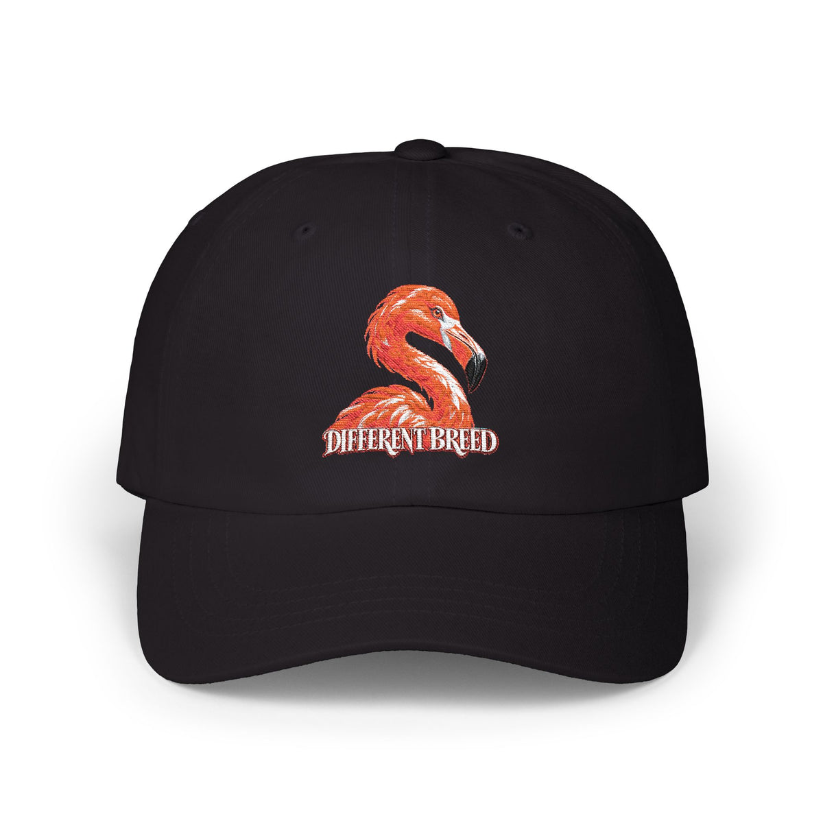 Flamingo Embroidered Dad Cap — 'Perfect Breed' Casual Baseball Hat