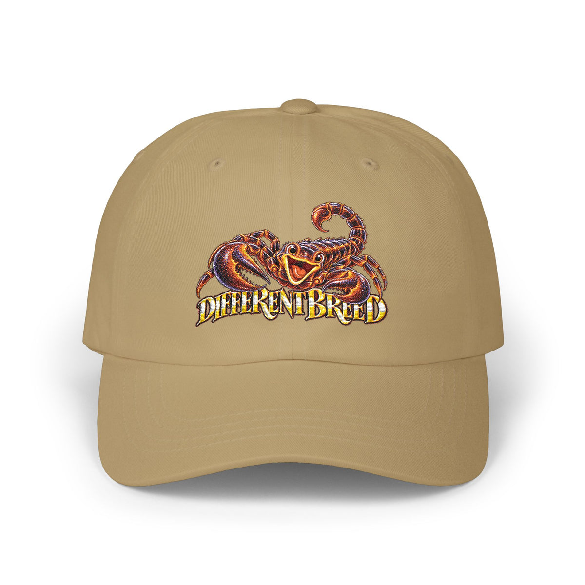 Dad Cap — Vintage Octopus "Differentbreed" Embroidered Logo