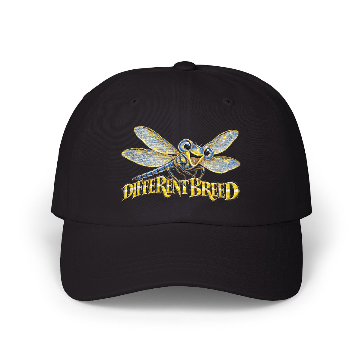 Classic Dad Cap — 'Different Breed' Sparkle Dragonfly Embroidered Hat