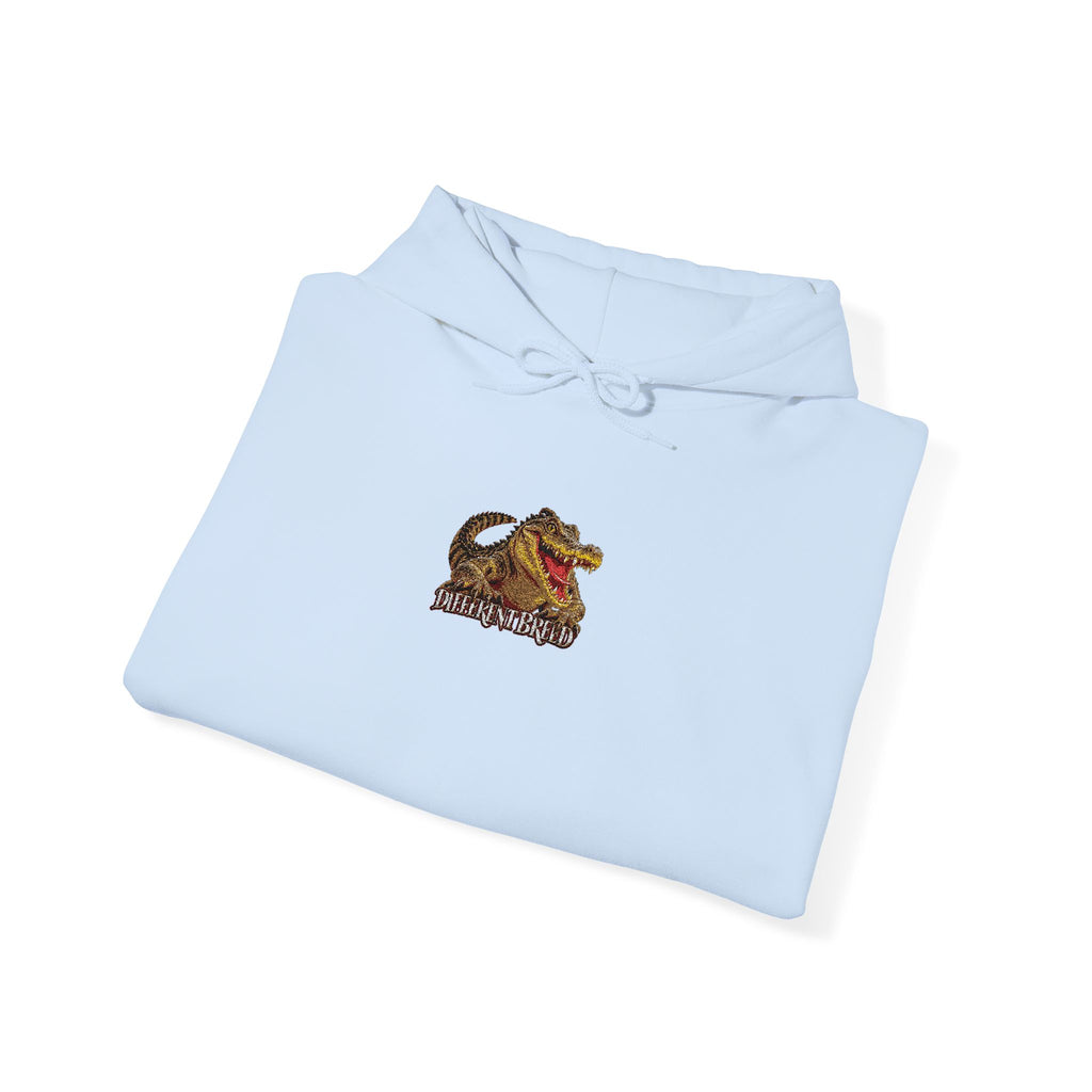 Hoodie — Vintage Tiger Patch Graphic Pullover