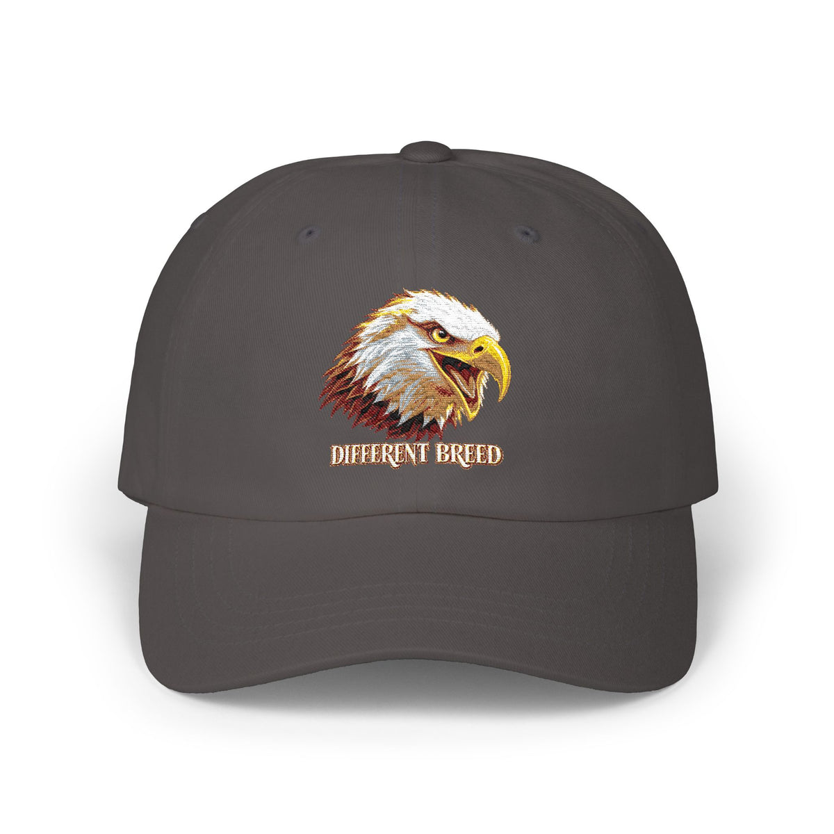Embroidered Bald Eagle Dad Cap — 'United & Free' Classic Baseball Hat