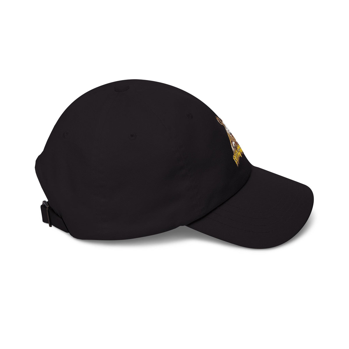 Dad Cap — Vintage Goat Patch "Mischief Made" Embroidered Hat
