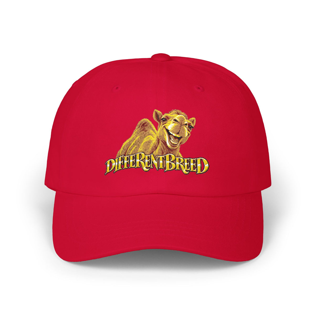 Dad Cap — 'Different Breed' Lion Embroidered Baseball Hat