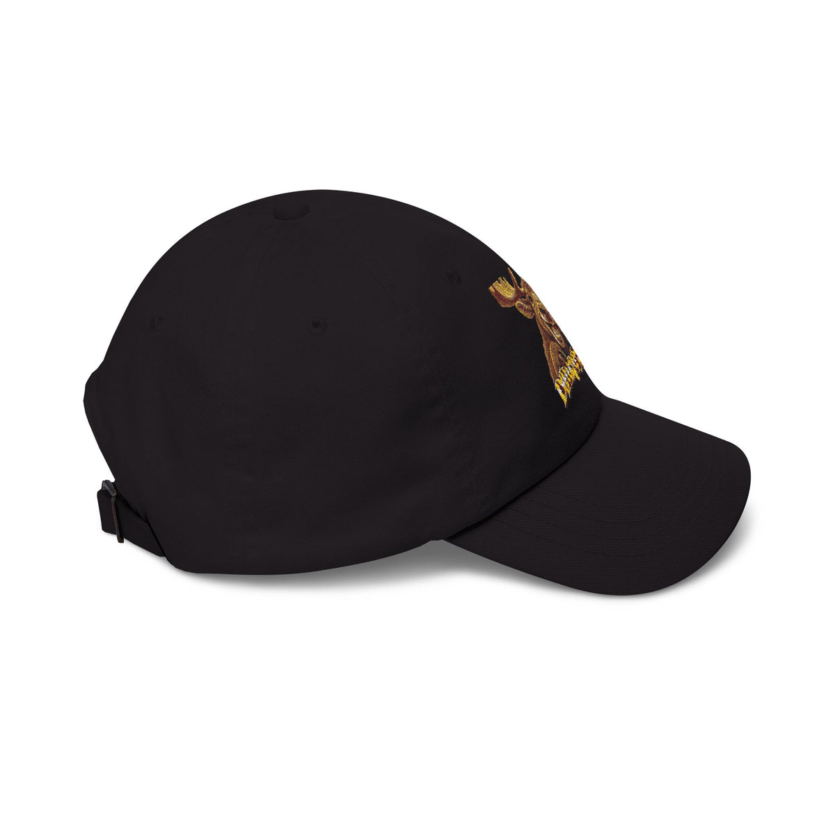 Embroidered Moose "Different Breed" Dad Cap