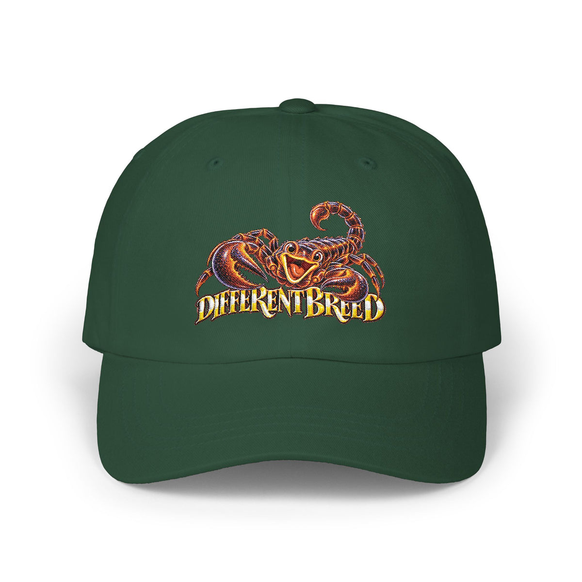 Dad Cap — Vintage Octopus "Differentbreed" Embroidered Logo