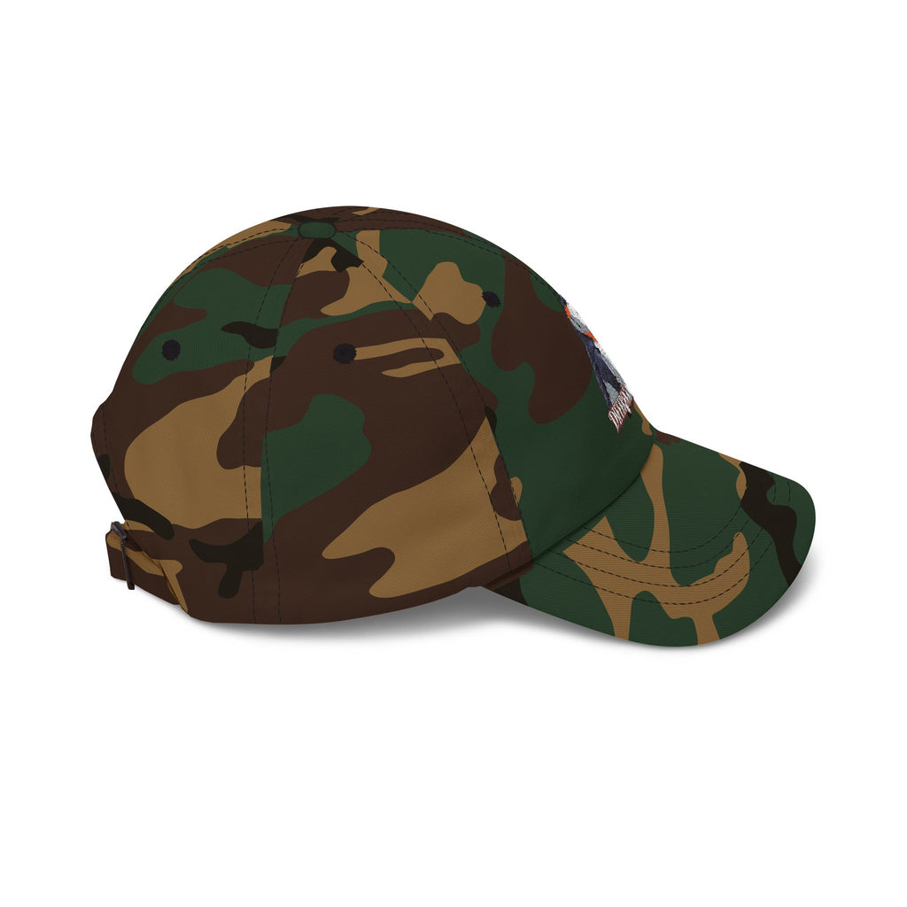 Dad Cap — Embroidered Puffin "Different Breed" Patch