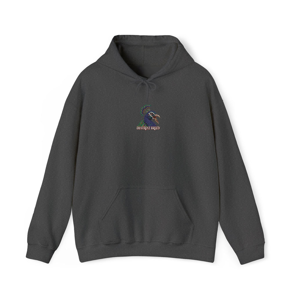 Floral Swan Hoodie — Small Botanical Swan Graphic Sweatshirt