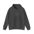 Floral Swan Hoodie — Small Botanical Swan Graphic Sweatshirt