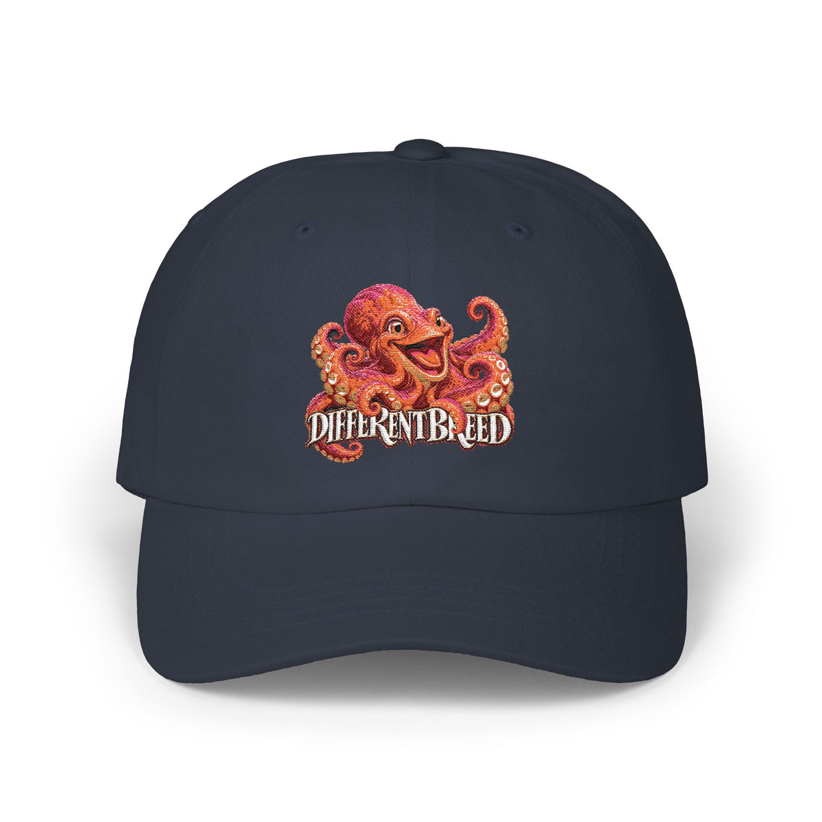 Octopus Logo Dad Cap — 'DifferentBreed' Embroidered Baseball Hat