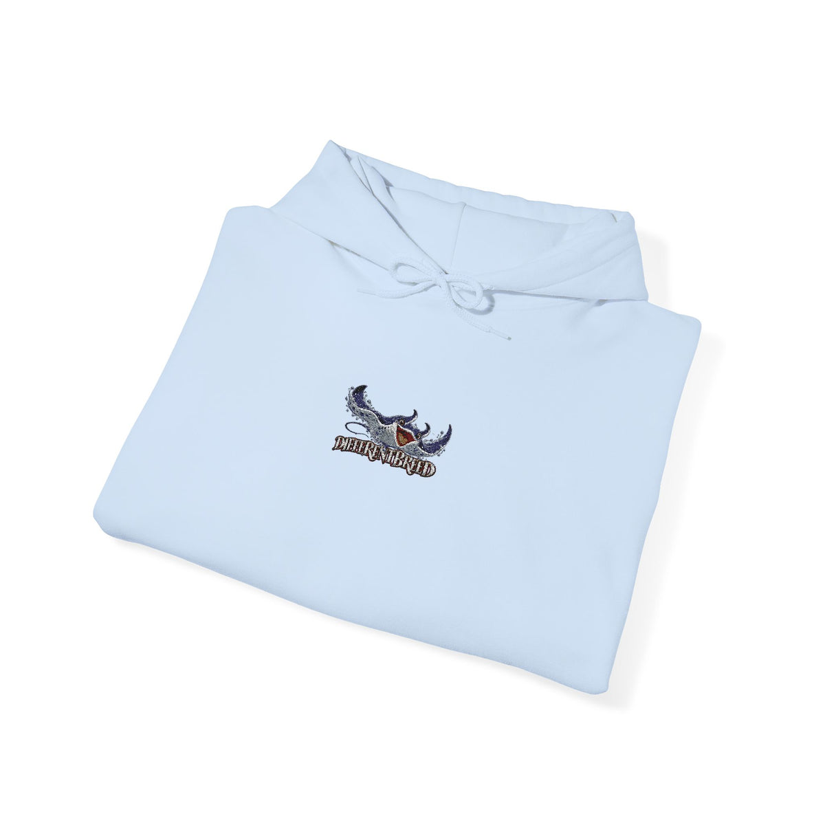 Hoodie — Minimal Whale Graphic Chest Logo Hoodie