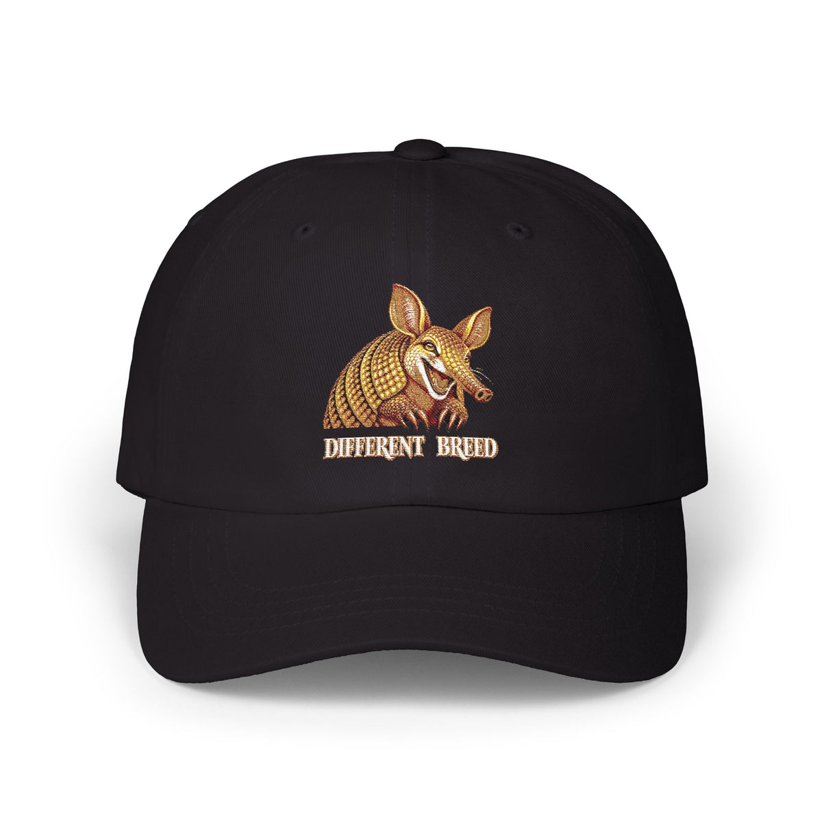 Armadillo Embroidered Dad Cap – Vintage Wildlife Hat