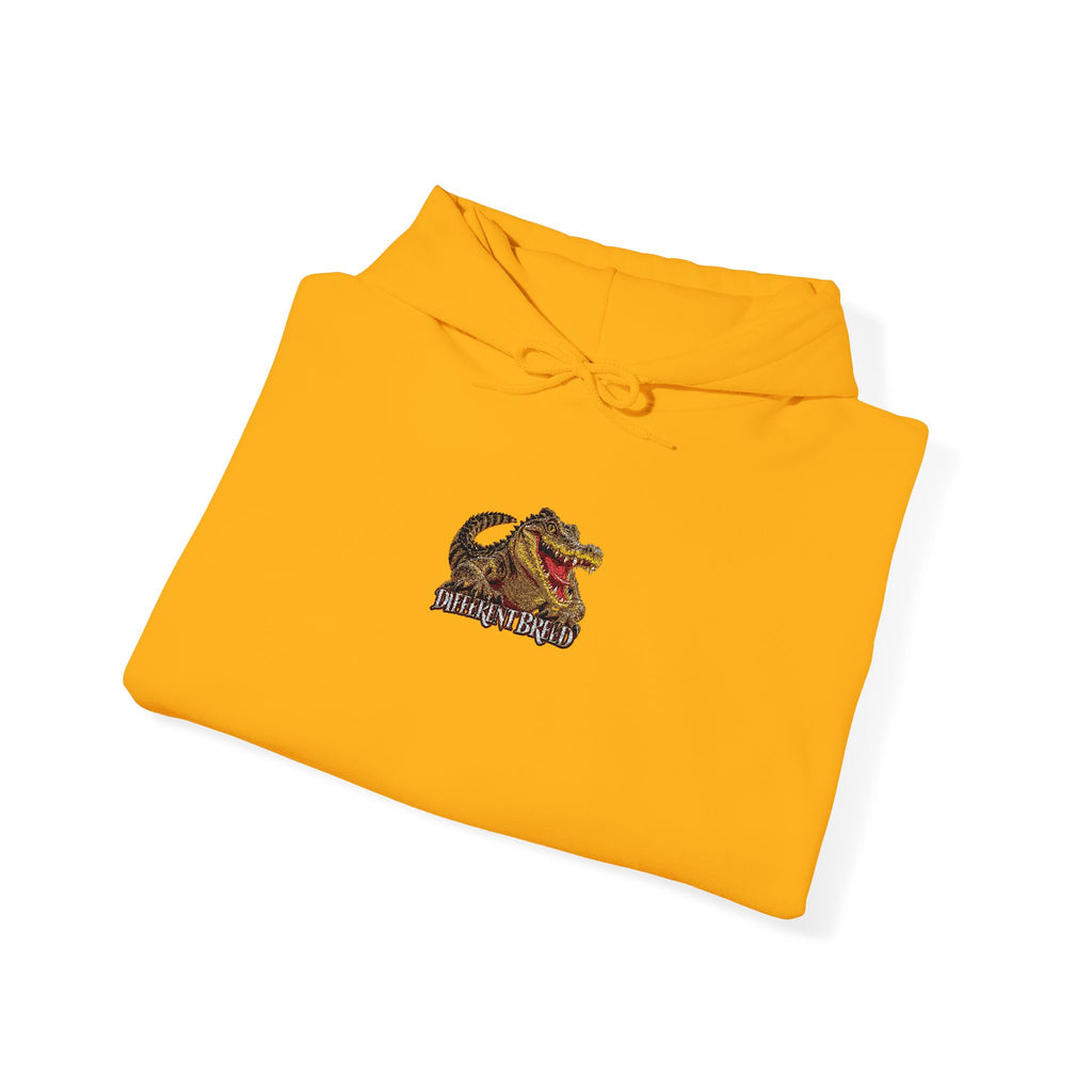 Hoodie — Vintage Tiger Patch Graphic Pullover